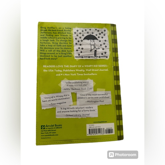 Diary of a Wimpy Kid HARD LUCK by Jeff Kinney (Softcover) - Picture 5 of 6